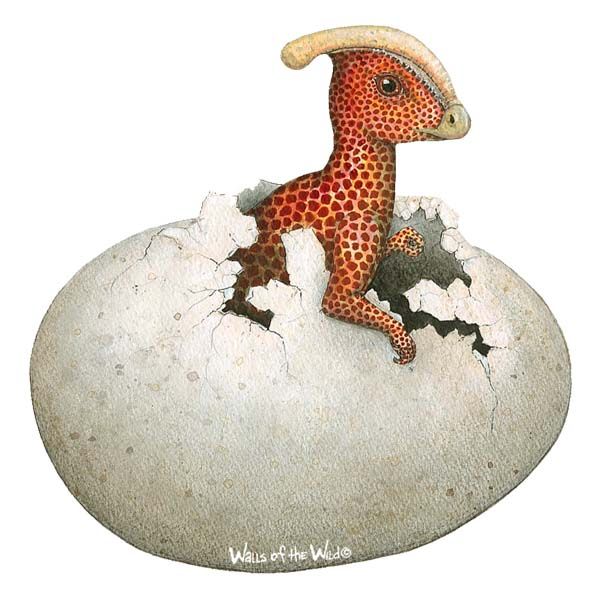 Samolepky dinosauři - Samolepící dekorace Dino miminko - Dětské dekorace Lunami