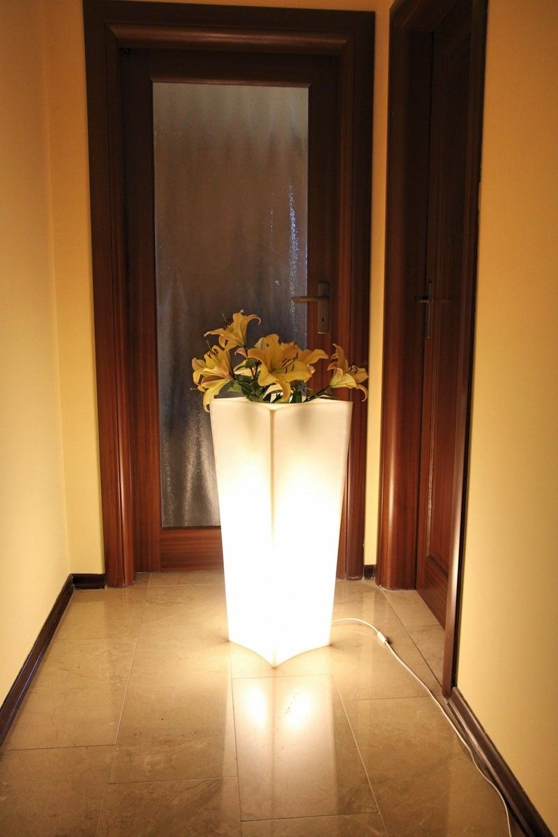Svítící květináč DORIS PL-DO100-LIGHT - Osvětlení.com