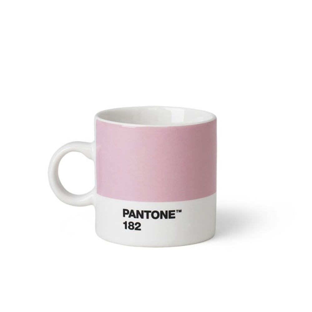 Světle růžový keramický hrnek na espresso 120 ml Espresso Light Pink 182 – Pantone - Bonami.cz