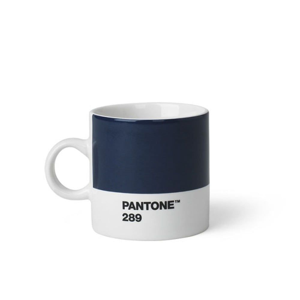 Tmavě modrý keramický hrnek na espresso 120 ml Espresso Dark Blue 289 – Pantone - Bonami.cz