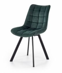 Halmar židle K332 barevné provedení: tmavě zelená - Sedime.cz