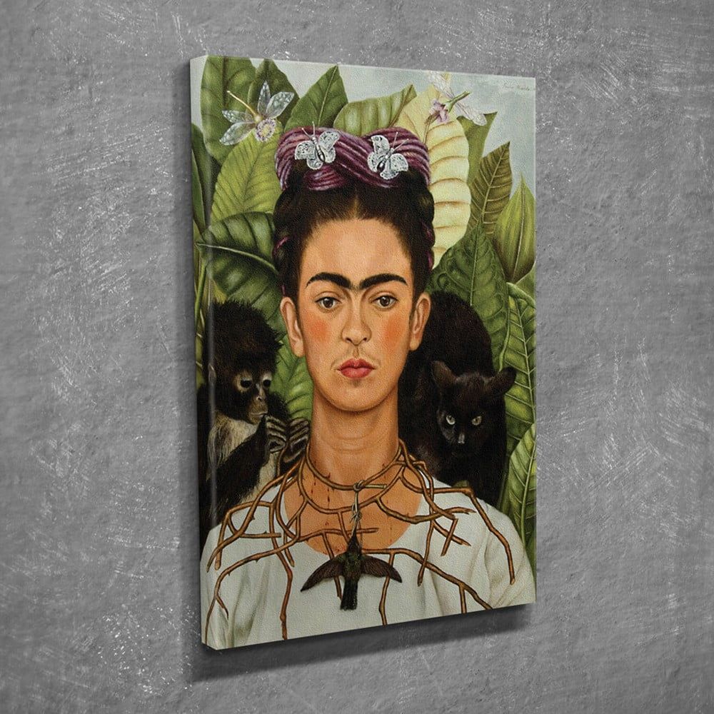 Nástěnná reprodukce na plátně Frida Kahlo, 30 x 40 cm - Bonami.cz