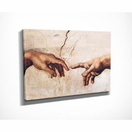 Nástěnná reprodukce na plátně Michelangelo, 40 x 30 cm Bonami.cz