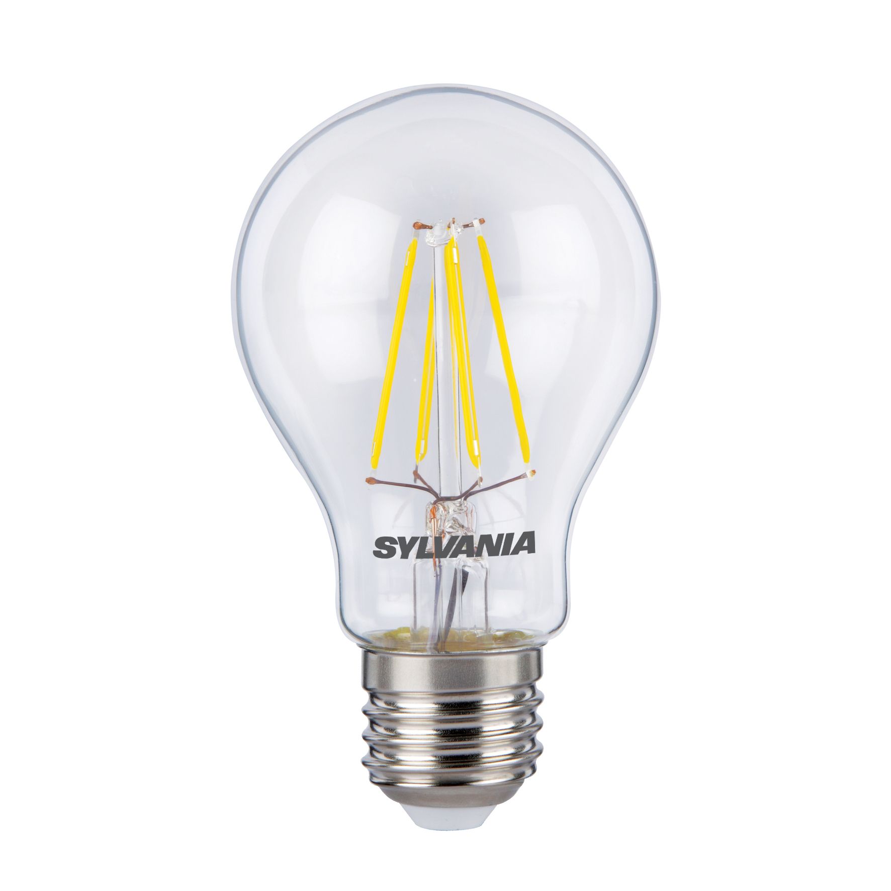 Sylvania 0029323 LED žárovka filament 1x4,5W | E27 | 470lm | 2700K - čirá - Dekolamp s.r.o.