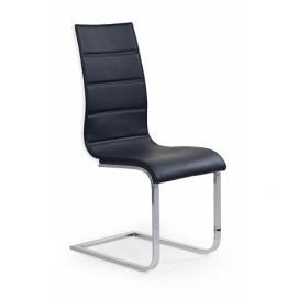 Židle K104 černý / bílý