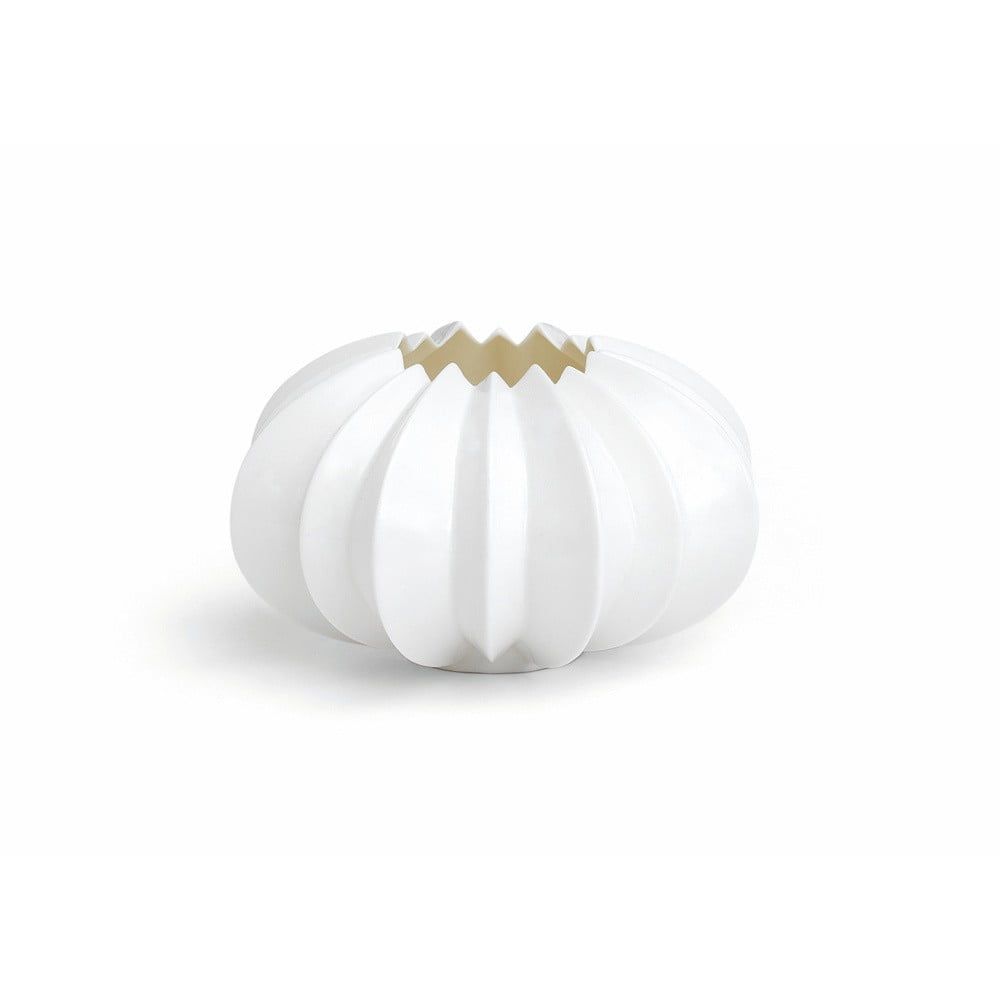 Bílý porcelánový svícen Kähler Design Stella, ⌀ 13,5 cm - Bonami.cz