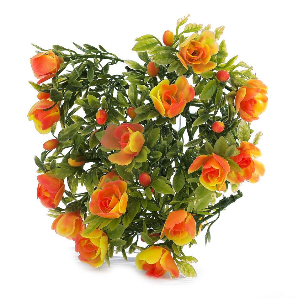 Umělé květiny růže, 30 cm, HTH - 4home.cz