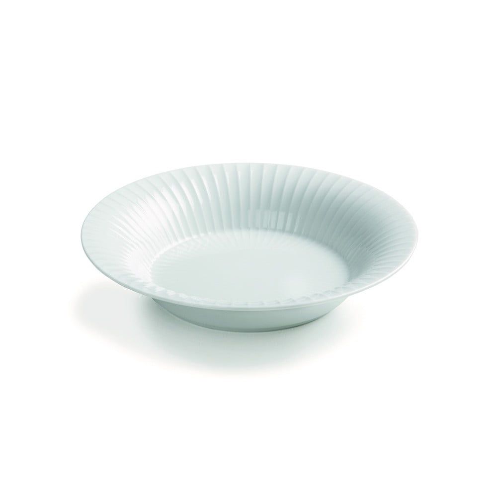Bílý porcelánový polévkový talíř Kähler Design Hammershoi, ⌀ 21 cm - Bonami.cz