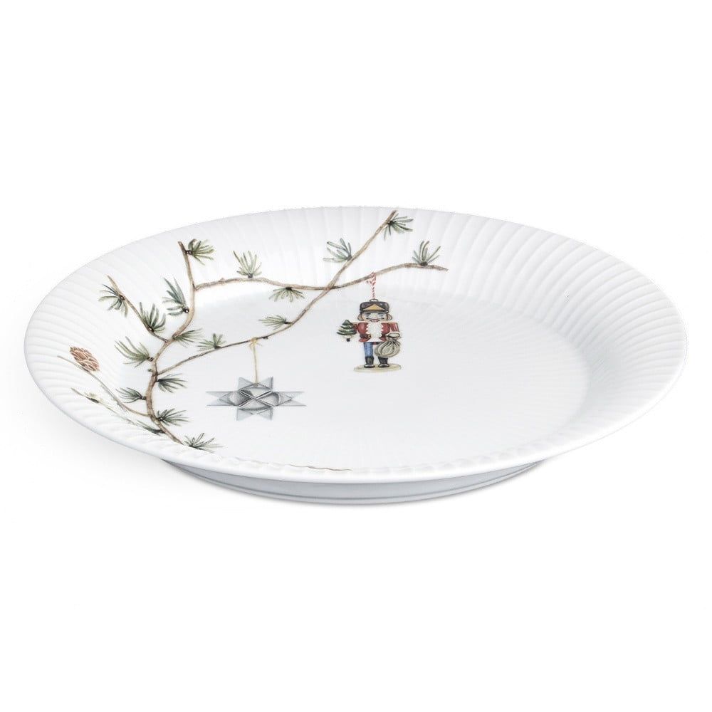 Porcelánový vánoční talíř Kähler Design Hammershoi Christmas Plate, ⌀ 27 cm - Bonami.cz