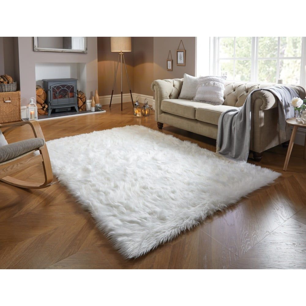 Bílý koberec 230x160 cm Sheepskin - Flair Rugs - Bonami.cz