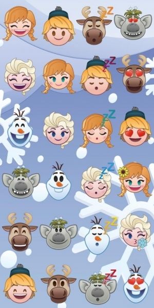 Jerry Fabrics osuška Frozen emoji 70x140 cm - POVLECENI-OBCHOD.CZ