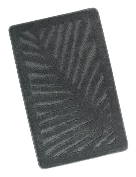 Bellatex koupelnová předložka STANDARD šedý list 60x100 cm  - POVLECENI-OBCHOD.CZ