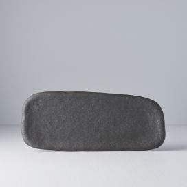 Made in Japan Servírovací deska Stone Slab černá 29 x 12 cm