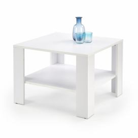 KWADRO Čtverec Konferenční stolek Barva Bílá