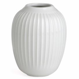 Bonami.cz: Bílá kameninová váza Kähler Design Hammershoi, výška 10 cm