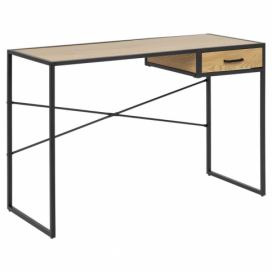 Scandi Dubový pracovní stůl Darila 110 cm