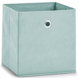 Zeller Úložný box, světle modrá barva, 28 x 28 cm
