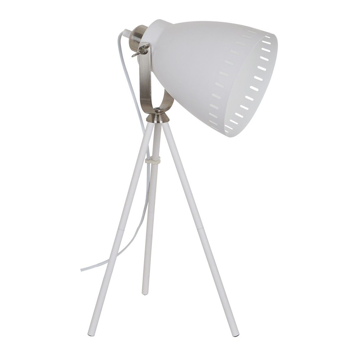 Italux ML-HN2278-WH+S stolní lampička Franklin 1x60W|E27 - Dekolamp s.r.o.