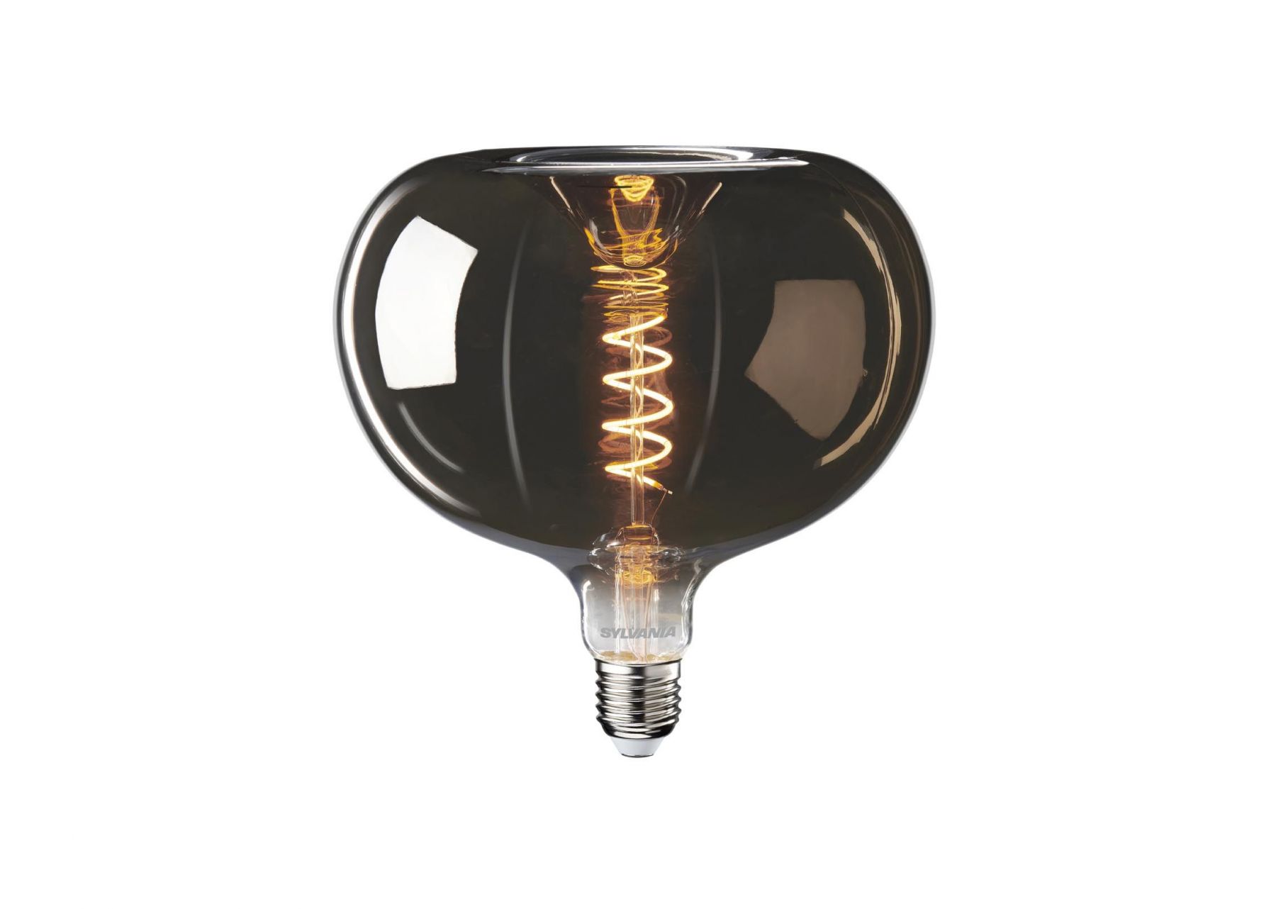 Sylvania 0029981 LED žárovka 1x4W | E27 | 250lm | 2000K - stmívatelná, černá - Dekolamp s.r.o.
