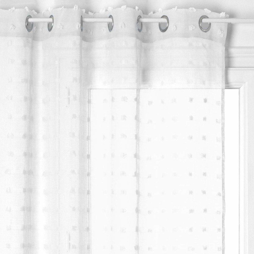 Atmosphera Ready závěs na kolečkách s módním vzorem, bílá okenní závěs pro elegantní interiéry - EMAKO.CZ s.r.o.