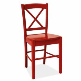 Židle CD56 Červená