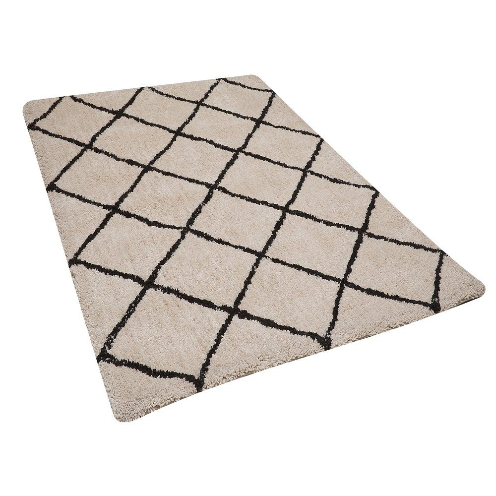 Béžový koberec ADALAR 160 x 230 cm - Beliani.cz