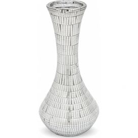 M DUM.cz: Váza se stříbrnou mozaikou 111900