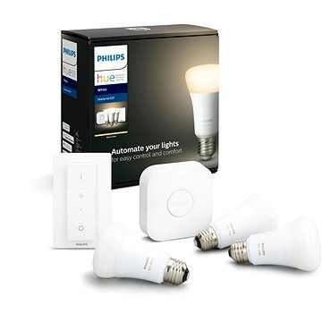 Philips Hue Bluetooth LED White Ambiance filamentová žárovka 8719514301504 E27 ST72 7W 550lm 2200-4500K černá, stmívatelná Studená bílá - alza.cz