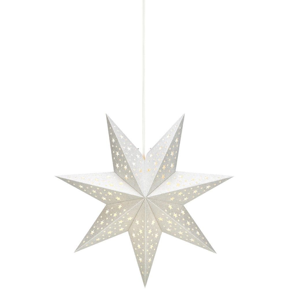Světelná dekorace s vánočním motivem ve stříbrné barvě ø 45 cm Solvalla – Markslöjd - Bonami.cz