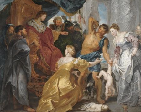 Peter Paul Rubens - Soud Šalamounův - FORLIVING