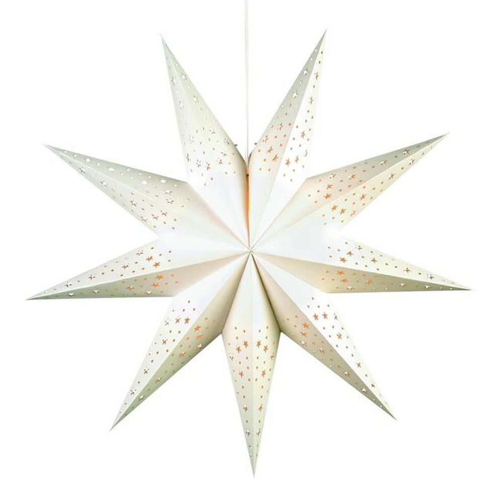 Bílá světelná dekorace s vánočním motivem ø 75 cm Solvalla – Markslöjd - Bonami.cz
