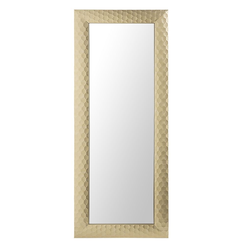 Nástěnné zrcadlo 50 x 130 cm zlaté ANTIBES - alza.cz