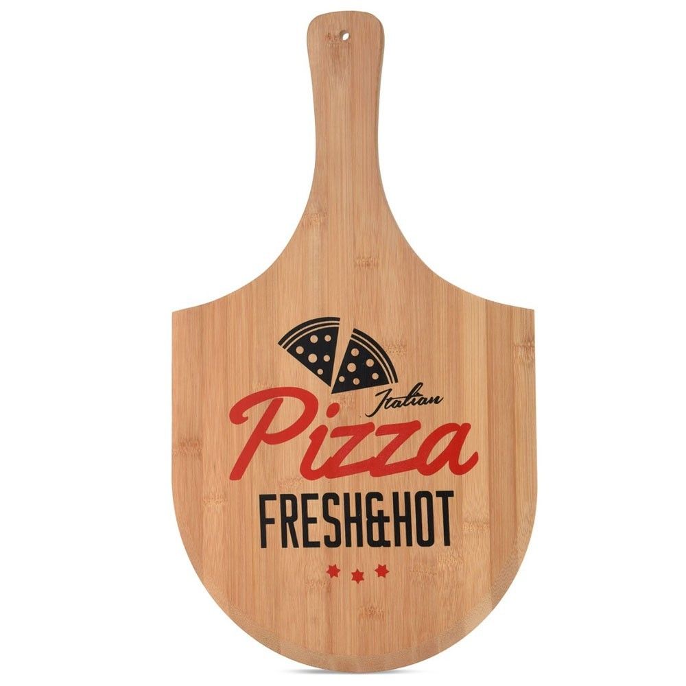 DekorStyle Bambusová deska na pizzu Fresh and Hot - Houseland.cz