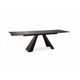 Stůl SALVADORE Černý MAT 160(240)X90