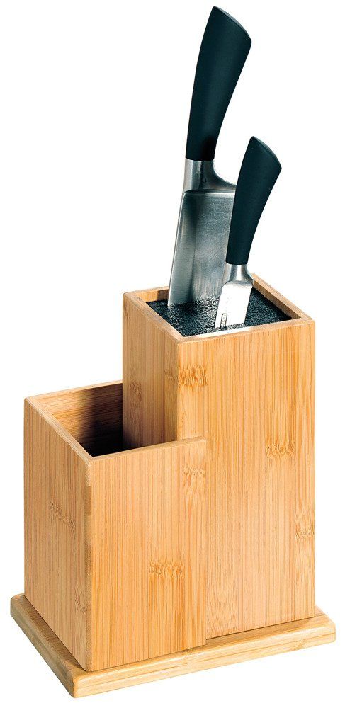 Kesper Kuchyňský blok pro nože z bambusu, 18,5x12,7x 24 cm - EMAKO.CZ s.r.o.