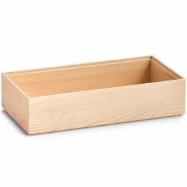 Zeller Univerzální dřevěný úložný box, 30x7 cm