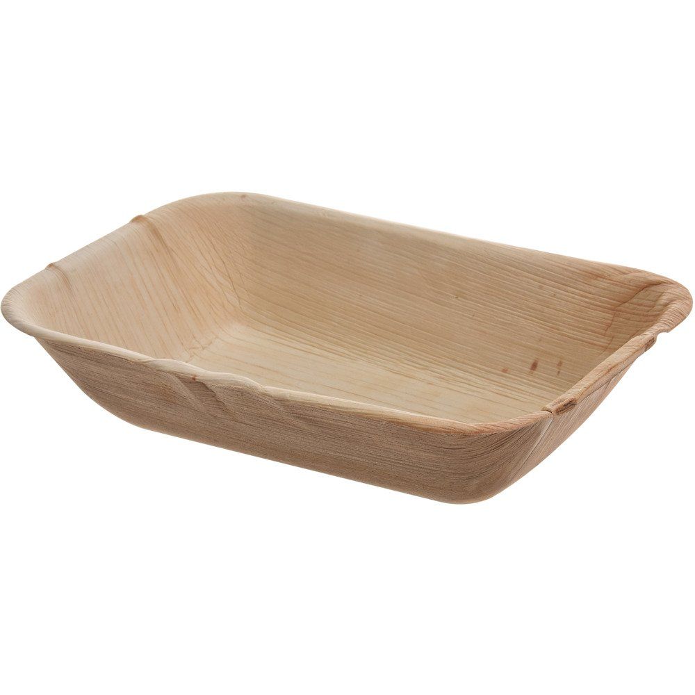 EH Excellent Houseware Dekorativní talíř, Mini sladkost 19 x 12 cm, dřevěný - EMAKO.CZ s.r.o.