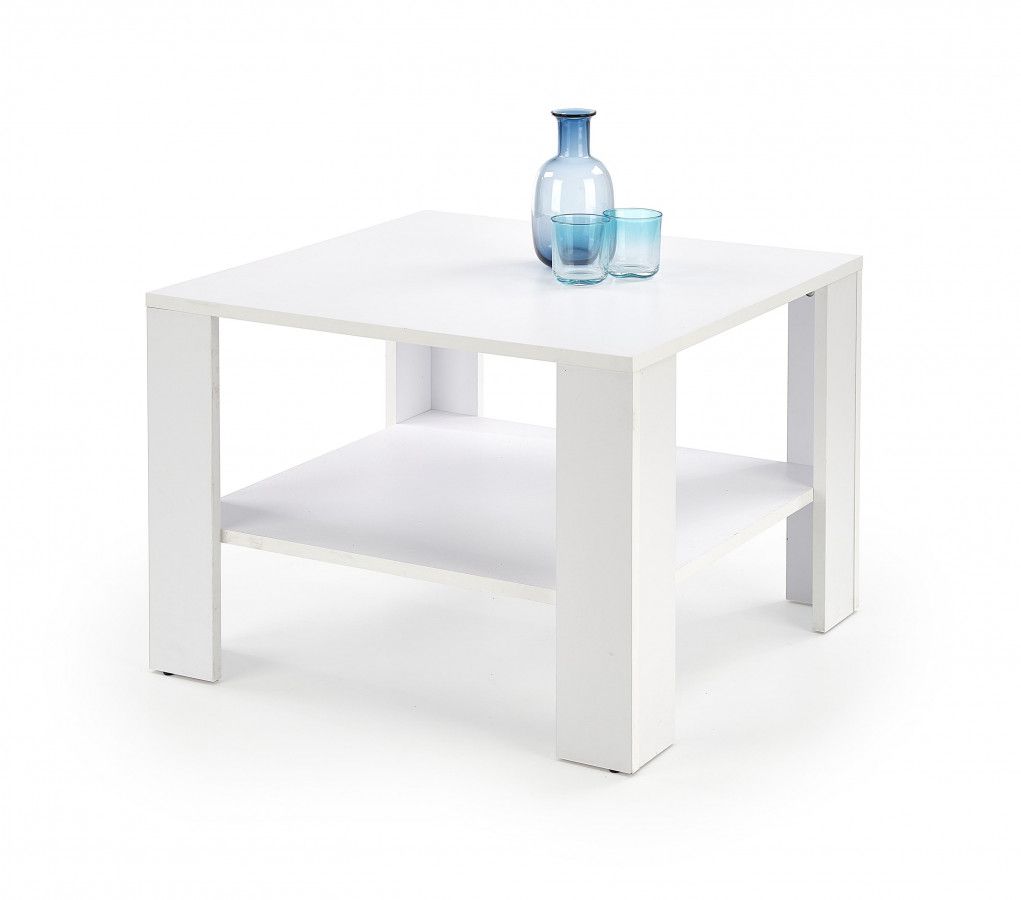 Konferenční stolek Kwadro Kwadrat, bílá - FORLIVING
