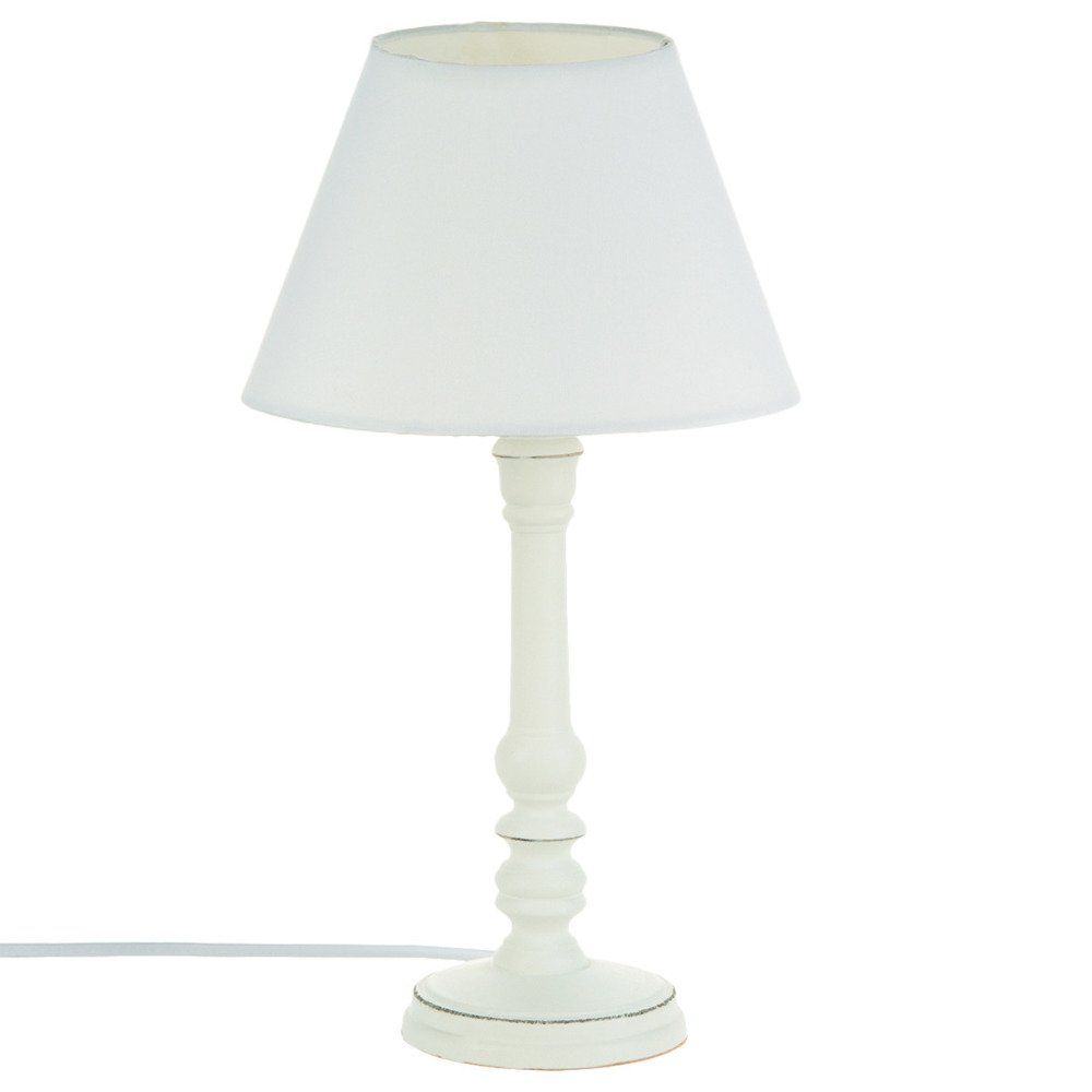 Atmosphera Vintage samostatná lampa s dřevěným stojanem, ideální pro noční stolek nebo stůl - EMAKO.CZ s.r.o.