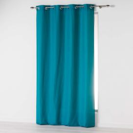 Douceur d\'intérieur Závěs na vodítku ABLU 140 x 260 cm, modrá barva
