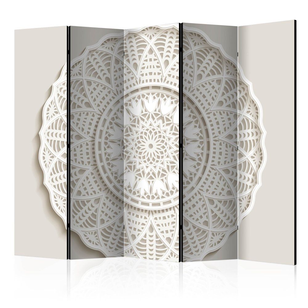 Paraván Mandala 3D Dekorhome 225x172 cm (5-dílný) - DEKORHOME.CZ