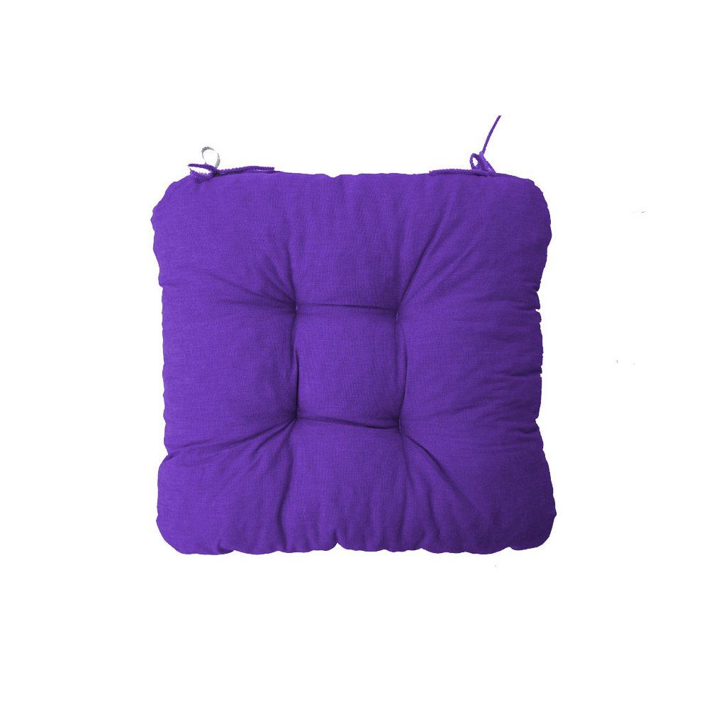 Podsedák na židli Soft fialový - Výprodej Povlečení