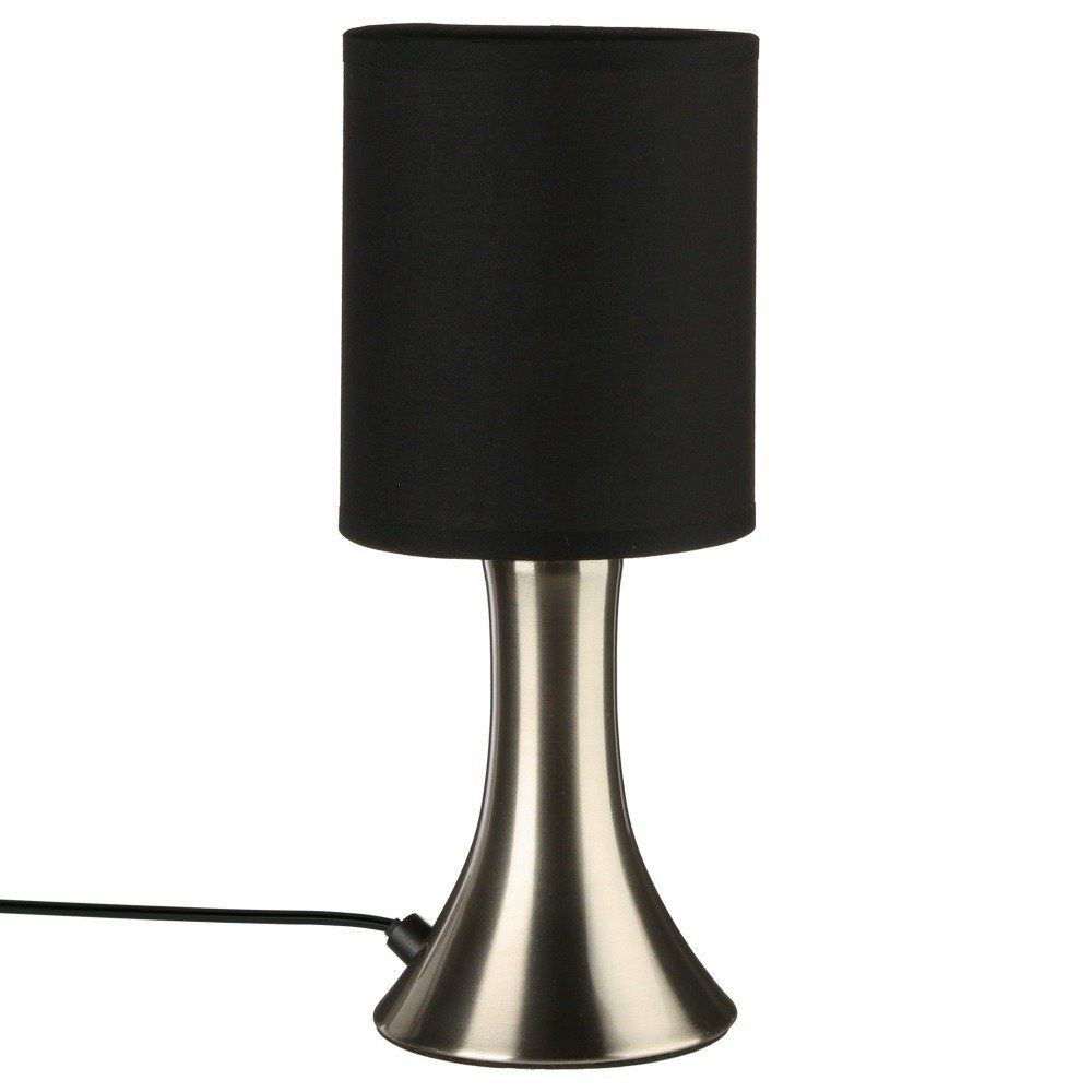 Atmosphera Stolní lampa TOUCH s černým stínítkem, 28 cm, kovový podstavec - Bonami.cz