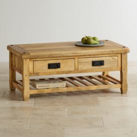 Konferenční stolek Dhari 110x45x60 z mangového dřeva