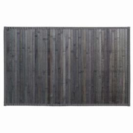 Atmosphera Koupelnová předložka, bambusová v antracitové barvě, 50 x 80 cm