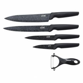 Sada 5 kuchyňských nožů z nerezové oceli, sada 5, Secret de Gourmet