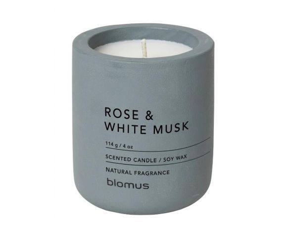 Vonná svíčka Rose & White Musk - malá - FORLIVING