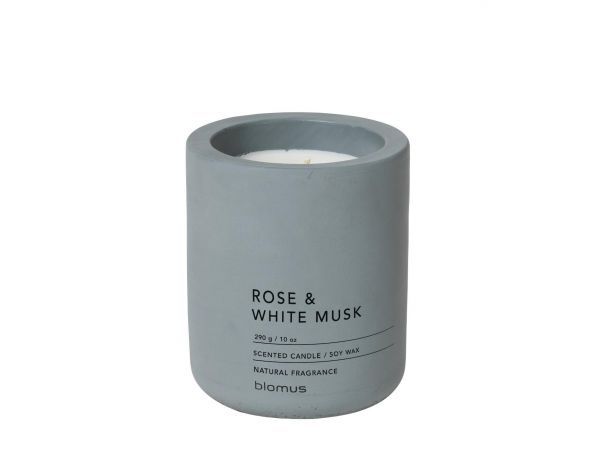 Vonná svíčka Rose & White Musk - velká - FORLIVING