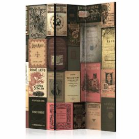 Paraván Books of Paradise Dekorhome 135x172 cm (3-dílný)