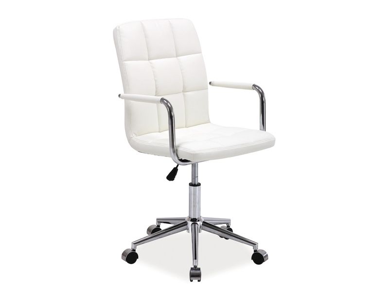 Židle kancelářská Q022 bílý - Nabytek-Bogart.cz